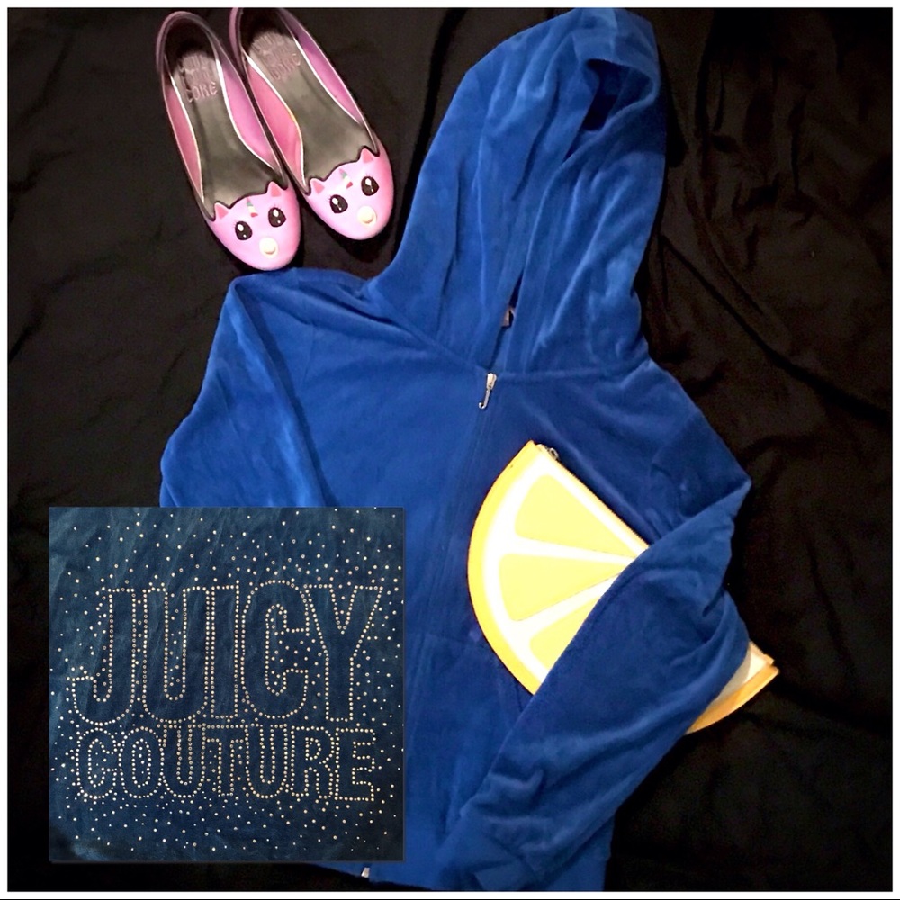 Juicy Couture for Kohl’s blue hoodie - never worn